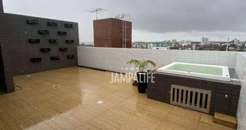 Cobertura com 3 dormitórios à venda, 120 m² por R$ 520.000,00 - Bancários - João Pessoa/PB