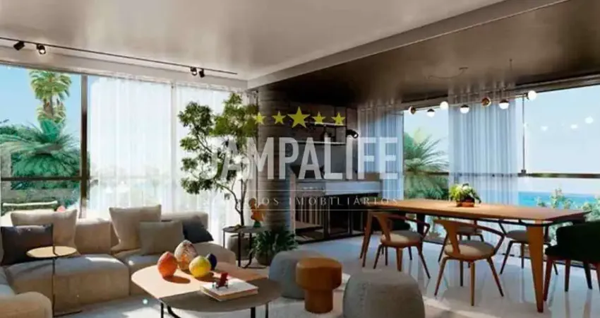 Apartamento Garden com 3 dormitórios à venda, 168 m² por R$ 2.890.000,00 - Cabo Branco - João Pessoa/PB