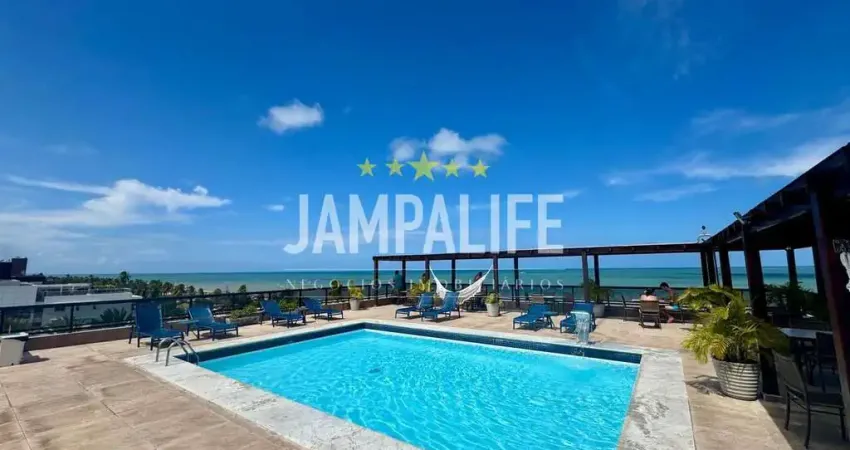 Apartamento Garden com 2 dormitórios à venda, 52 m² por R$ 570.000,00 - Cabo Branco - João Pessoa/PB