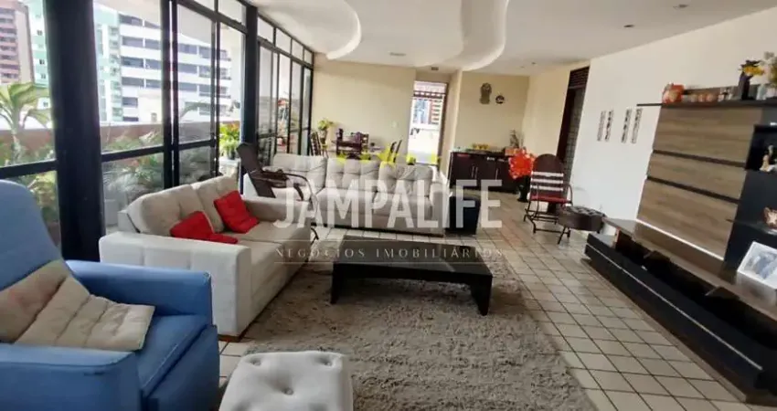 Cobertura com 4 dormitórios à venda, 347 m² por R$ 1.600.000,00 - Manaíra - João Pessoa/PB