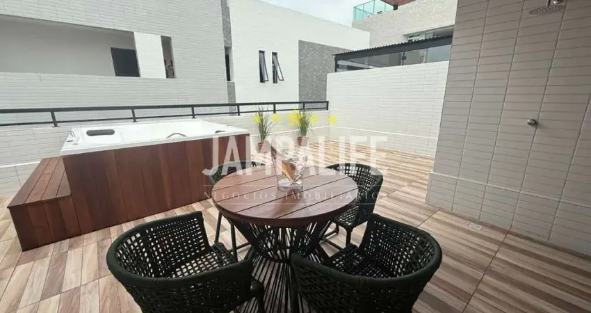 Cobertura com 2 dormitórios à venda, 95 m² por R$ 585.000,00 - Bessa - João Pessoa/PB