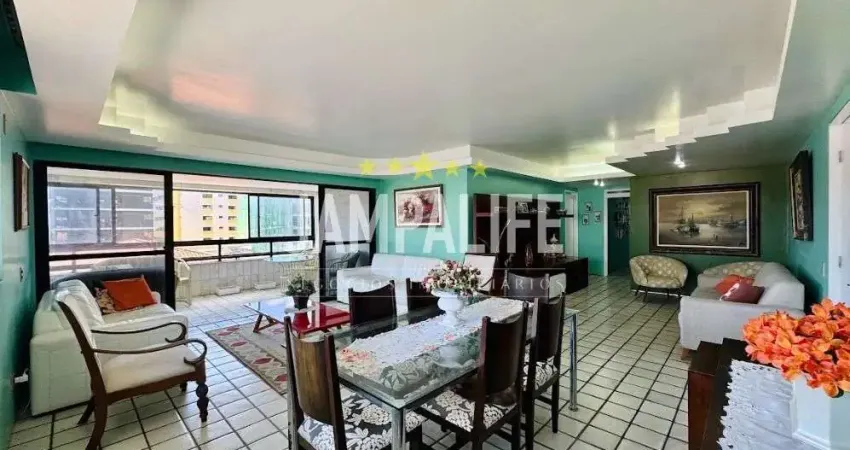 Apartamento com 4 dormitórios à venda, 215 m² por r$ 1.250.000,00 - jardim oceania - joão pessoa/pb