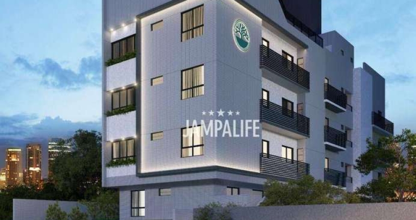 Apartamento Garden com 2 dormitórios à venda, 51 m² por R$ 630.000,00 - Bancários - João Pessoa/PB