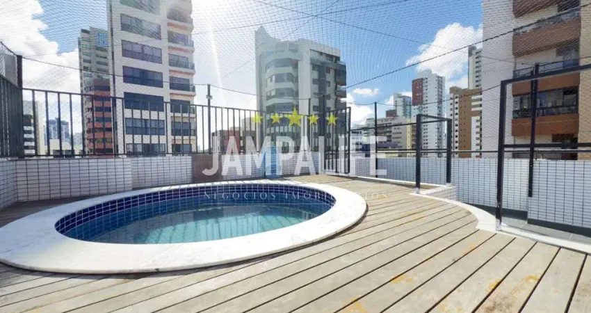 Cobertura com 4 dormitórios à venda, 322 m² por R$ 1.500.000,00 - Tambaú - João Pessoa/PB