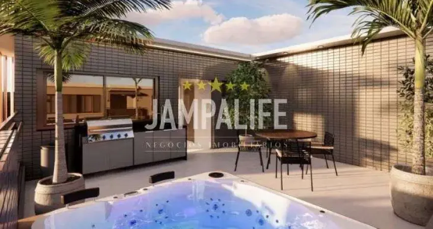 Cobertura com 2 dormitórios à venda, 103 m² por R$ 500.000,00 - Bancários - João Pessoa/PB