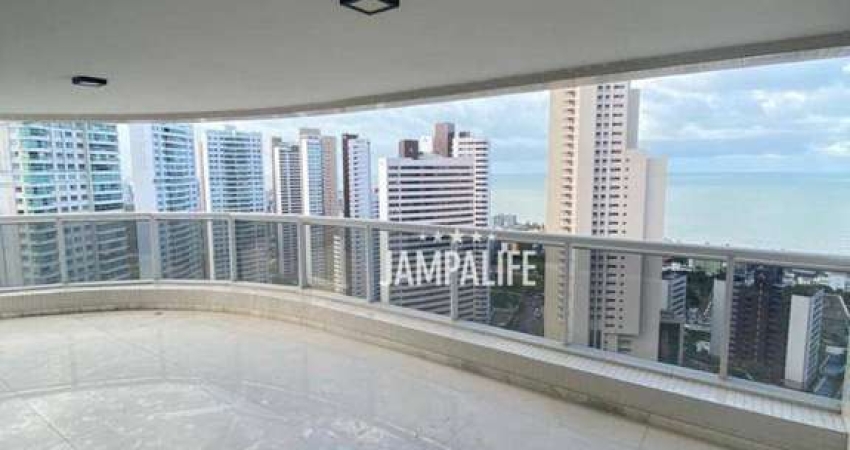 Apartamento com 5 dormitórios à venda, 332 m² por R$ 4.243.000,00 - Altiplano Cabo Branco - João Pessoa/PB
