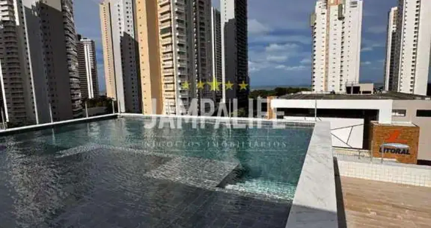Apartamento com 2 dormitórios à venda, 69 m² por R$ 500.000,00 - Altiplano Cabo Branco - João Pessoa/PB