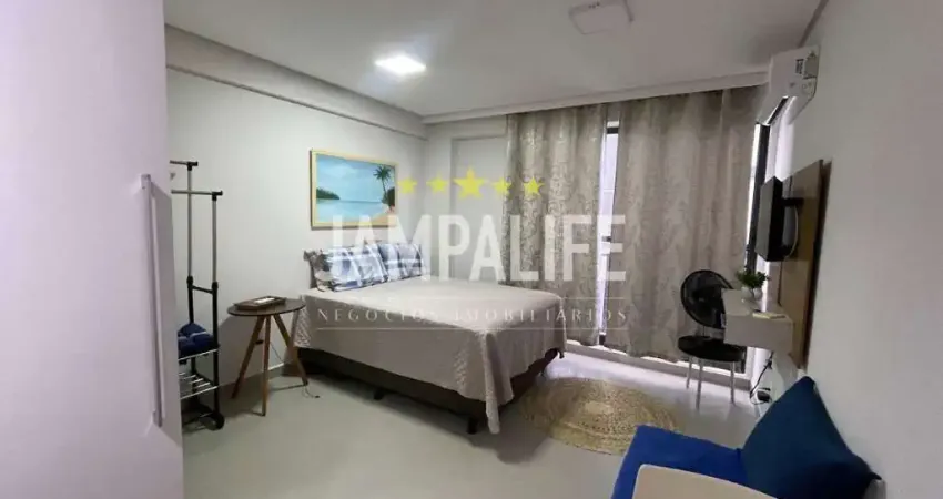 Flat com 1 dormitório à venda, 22 m² por R$ 295.000,00 - Intermares - Cabedelo/PB