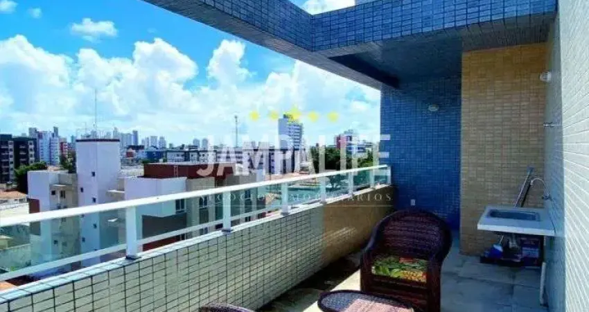 Cobertura com 2 dormitórios à venda, 74 m² por R$ 510.000,00 - Jardim Cidade Universitária - João Pessoa/PB