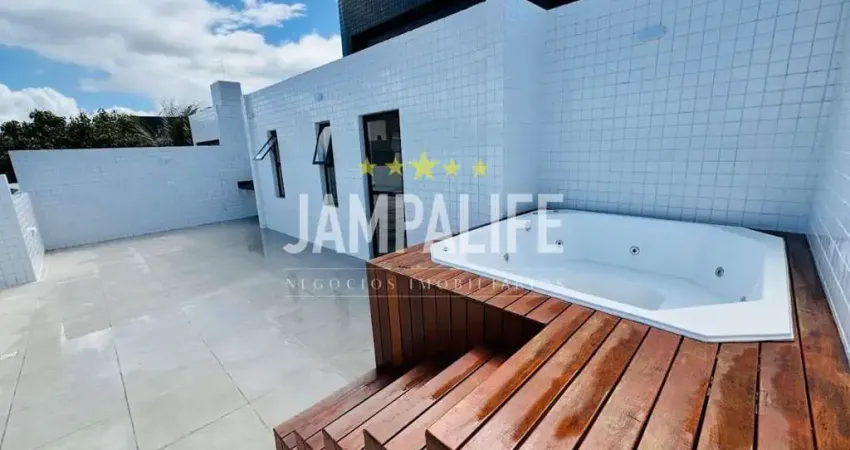 Cobertura com 3 dormitórios à venda, 132 m² por R$ 499.900,00 - Altiplano Cabo Branco - João Pessoa/PB