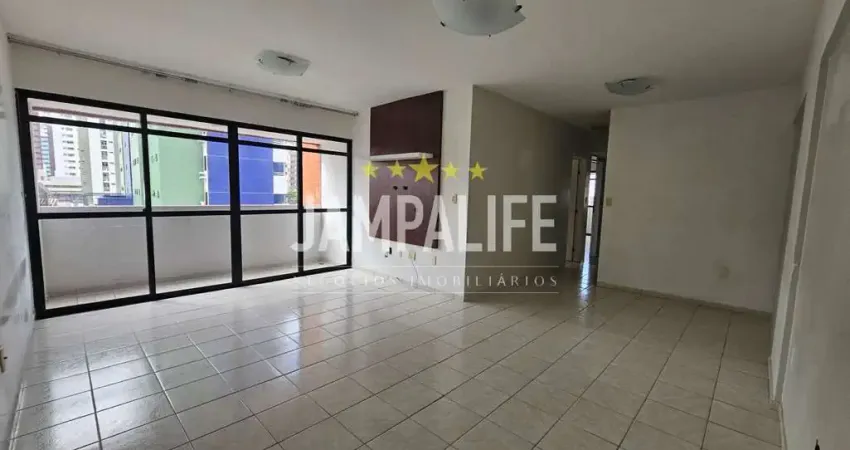 Apartamento com 3 dormitórios à venda, 106 m² por R$ 545.000,00 - Cabo Branco - João Pessoa/PB