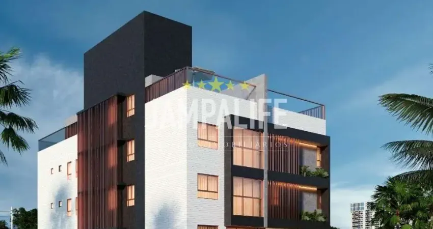 Cobertura com 3 dormitórios à venda, 95 m² por r$ 650.000 - bancários - joão pessoa/pb