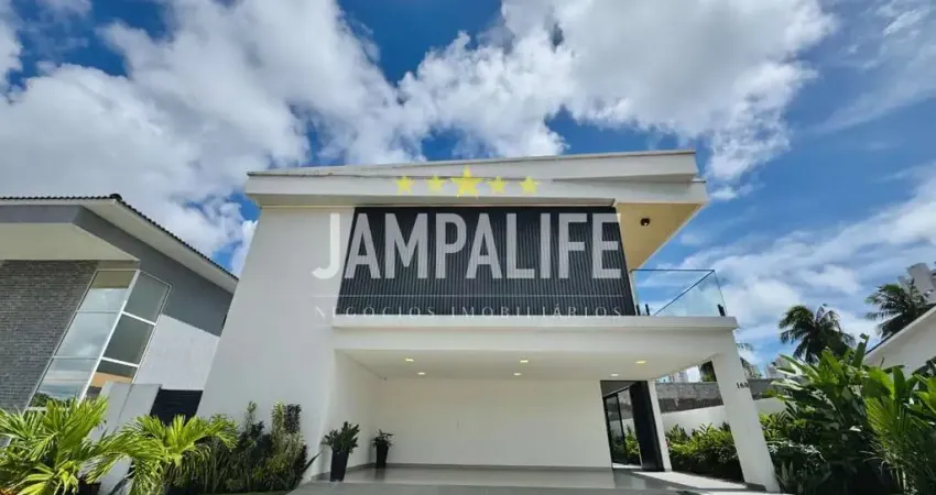 Casa com 5 dormitórios à venda, 307 m² por R$ 2.500.000,00 - Altiplano Cabo Branco - João Pessoa/PB