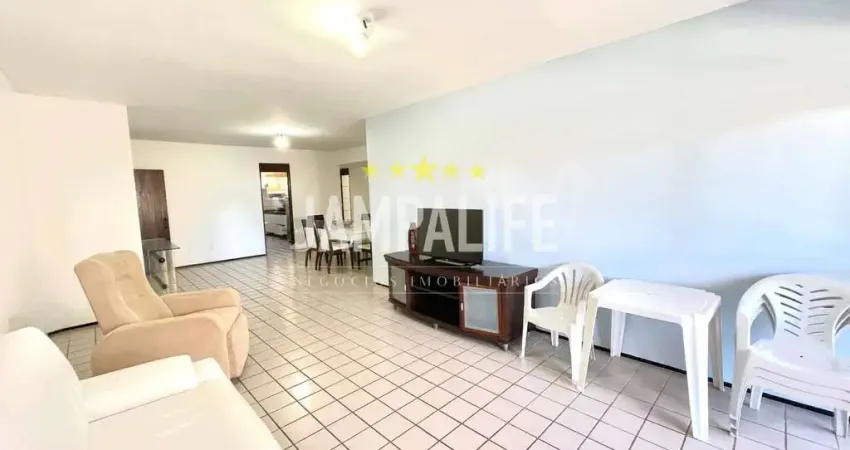 Apartamento com 4 dormitórios, 180 m² - venda por R$ 690.000,00 ou aluguel por R$ 7.066,67/mês - Camboinha - Cabedelo/PB