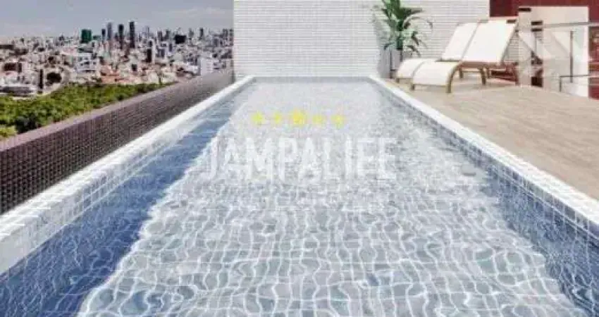 Flat com 1 dormitório à venda, 22,3 m² por r$ 268.000,00 - intermares - cabedelo/pb