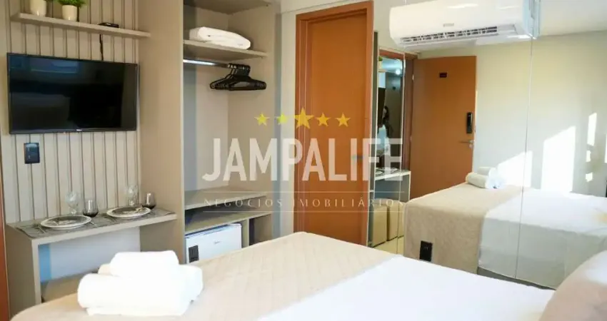 Flat com 1 dormitório à venda, 15 m² por r$ 335.000,00 - bessa - joão pessoa/pb