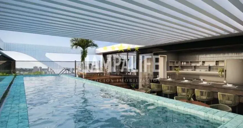 Flat com 1 dormitório à venda, 23 m² por r$ 279.000,00 - praia do poço - cabedelo/pb