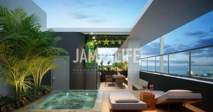 Flat com 1 dormitório à venda, 23 m² por r$ 513.000,00 - tambaú - joão pessoa/pb