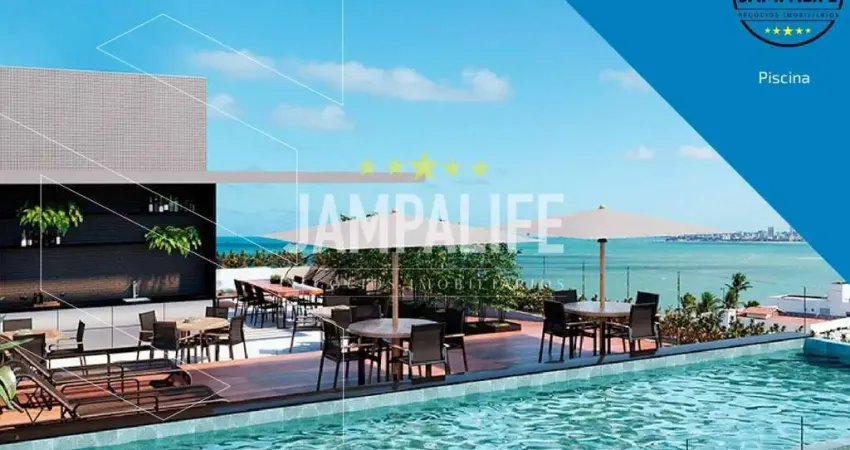 Flat com 1 dormitório à venda, 32,05 m² por r$ 590.000,00 - jardim oceania - joão pessoa/pb