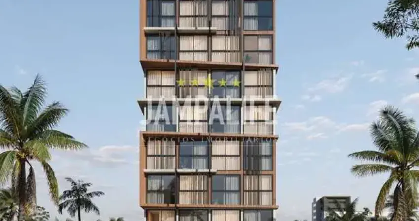 Flat com 1 dormitório à venda, 32 m² por r$ 375.000,00 - jardim oceania - joão pessoa/pb