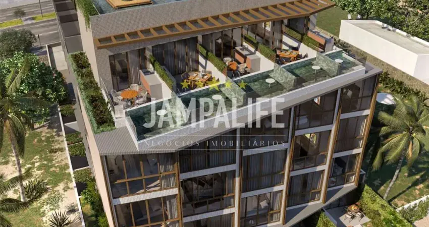 Flat com 1 dormitório à venda, 24,03 m² por r$ 499.000,00 - jardim oceania - joão pessoa/pb