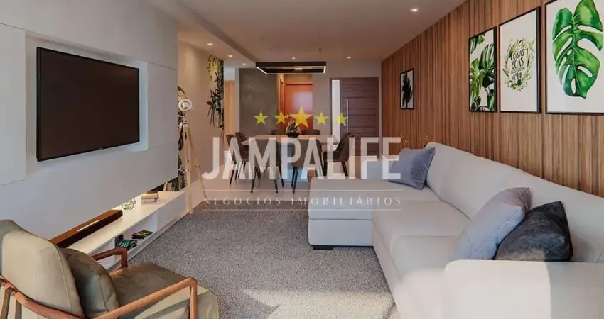 Apartamento com 3 dormitórios à venda, 117 m² por r$ 1.087.000,00 - miramar - joão pessoa/pb