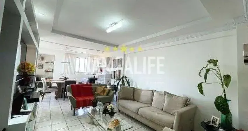 Apartamento com 3 dormitórios à venda, 110 m² por r$ 650.000,00 - tambaú - joão pessoa/pb