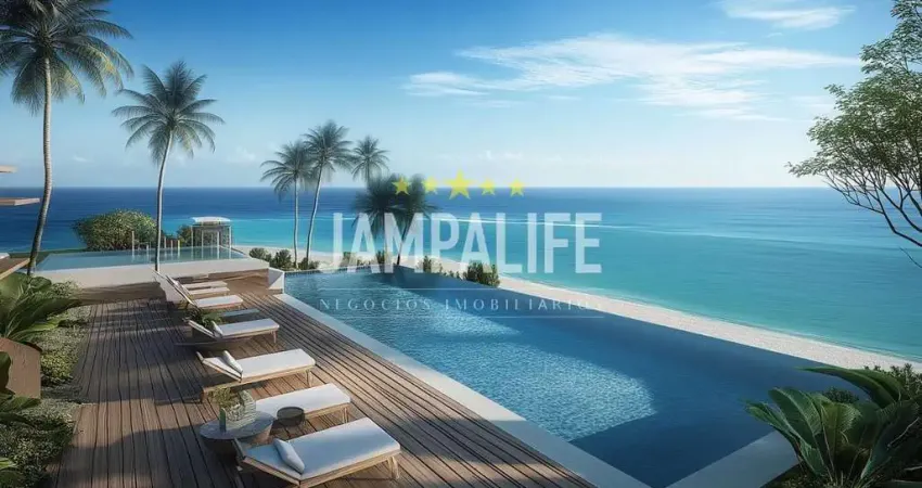 Flat com 1 dormitório à venda, 23,67 m² por r$ 366.000,00 - ponta de matos - cabedelo/pb