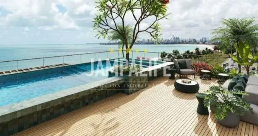 Flat com 1 dormitório à venda, 23 m² por r$ 368.000,00 - jardim oceania - joão pessoa/pb
