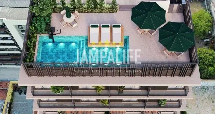 Flat com 1 dormitório à venda, 26,27 m² por r$ 426.000,00 - tambaú - joão pessoa/pb