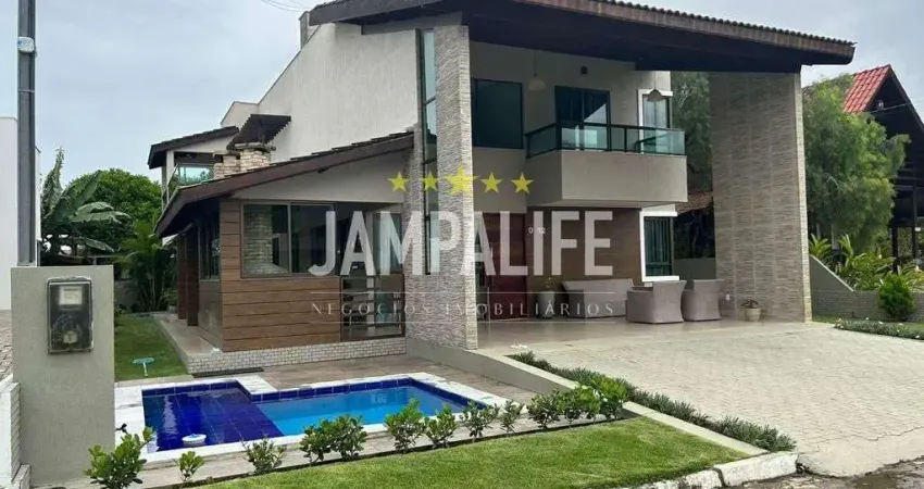 Casa com 5 dormitórios à venda, 317 m² por r$ 2.200.000,00 - chã do lindolfo - bananeiras/pb