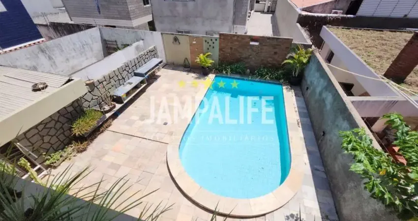 Casa com 4 dormitórios, 350 m² - venda por r$ 3.200.000,00 ou aluguel por r$ 15.000,00/mês - jardim oceania - joão pessoa/pb