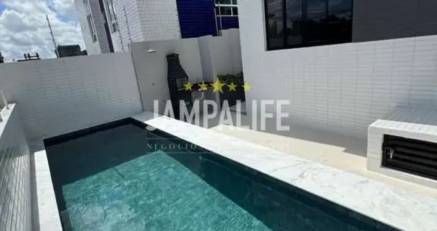 Apartamento com 3 dormitórios à venda, 86,5 m² - altiplano cabo branco - joão pessoa/pb