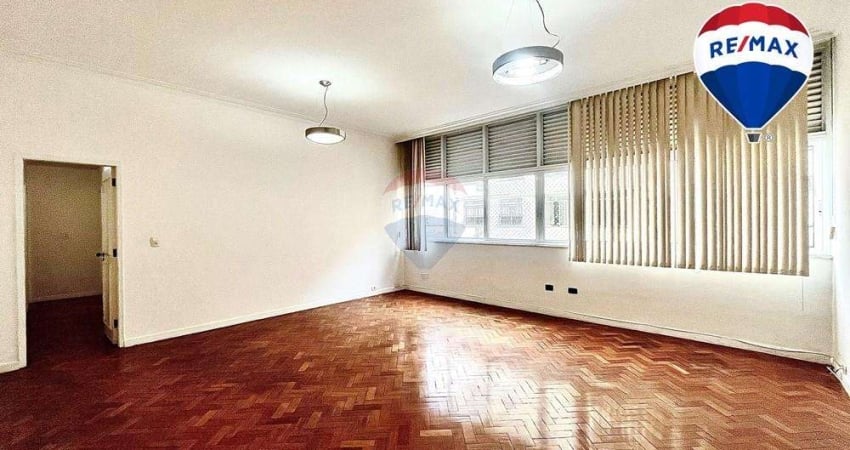 Apartamento para locação - Rua Joaquim Nabuc, Ipanema - 152m2 | 3 quartos (1 suíte)