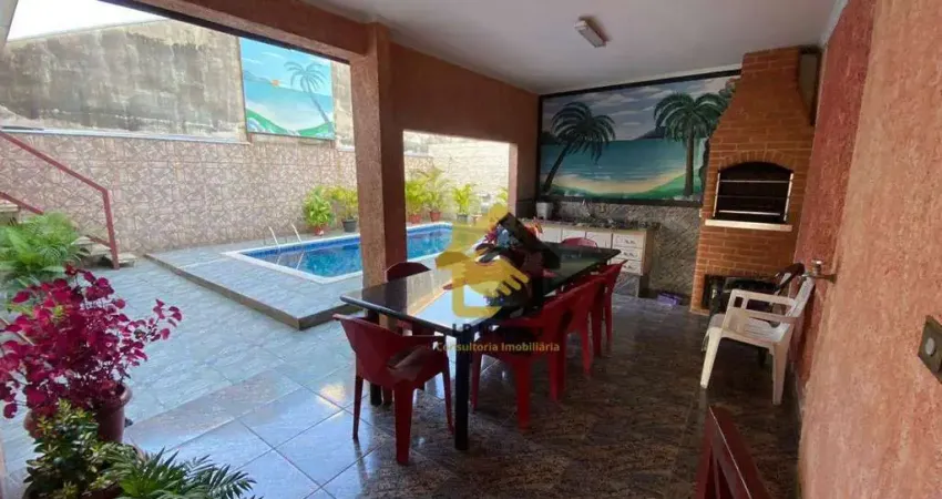 Casa com 5 dormitórios à venda, 290 m² por r$ 890.000,00 - são manoel - americana/sp