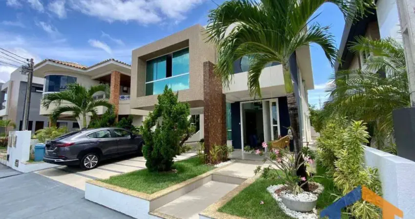 Residência de alto padrão em condomínio fechado na aruana, próximo ao mar - venda ou permuta