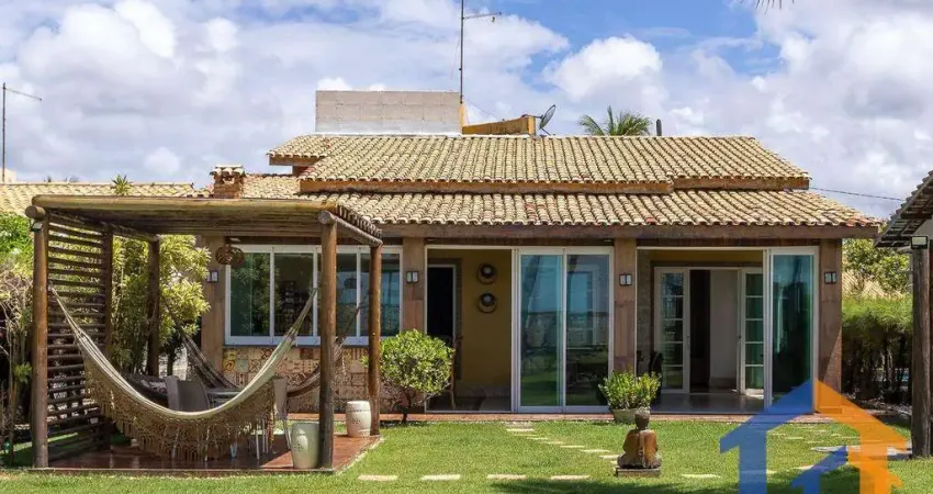 Vendo ou troco belíssima casa cond fechado frente para o mar!