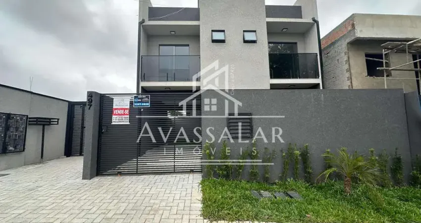 Sobrados à venda com 3 dormitórios, Alto Boqueirão, CURITIBA - PR