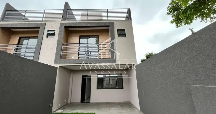 Sobrado com terraço com 3 dormitorios sendo 1 vaga de garagem, pinheirinho