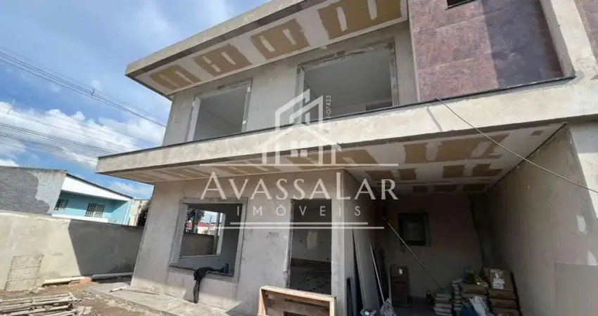 Sobrado com 3 quartos e terraço a venda no bairro Ganchinho, Curitiba -PR
