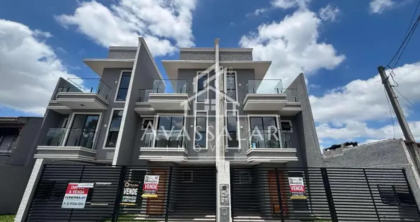 Triplex com 4 quartos, á venda no bairro sitio cercado, curitiba- pr