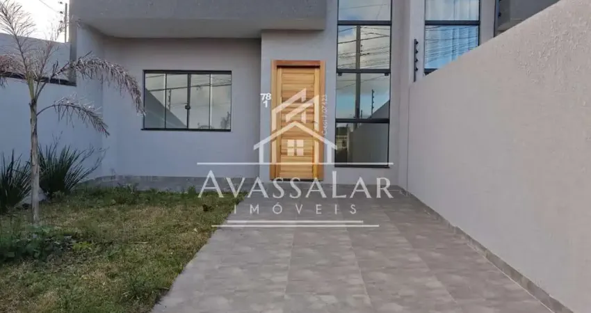 Casa à venda com 3 quartos no bairro iguaçu - fazenda rio grande - pr