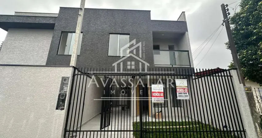 Sobrado com 3 quartos e suíte à venda no sítio cercado, curitiba - pr