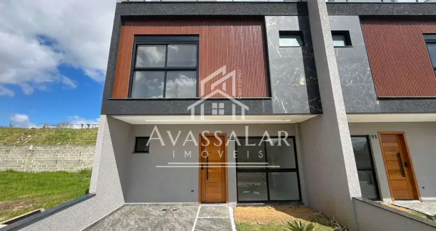 Sobrado dentro de condomínio com 3 dormitórios à venda, xaxim, curitiba - pr