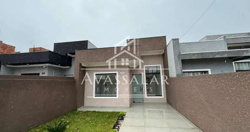 Casa à venda com 3 quartos, gralha azul, fazenda rio grande - pr