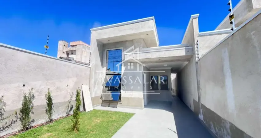 Casa com 3 dormitorios, 2 vagas de garagem bairro nações fazenda rio grande