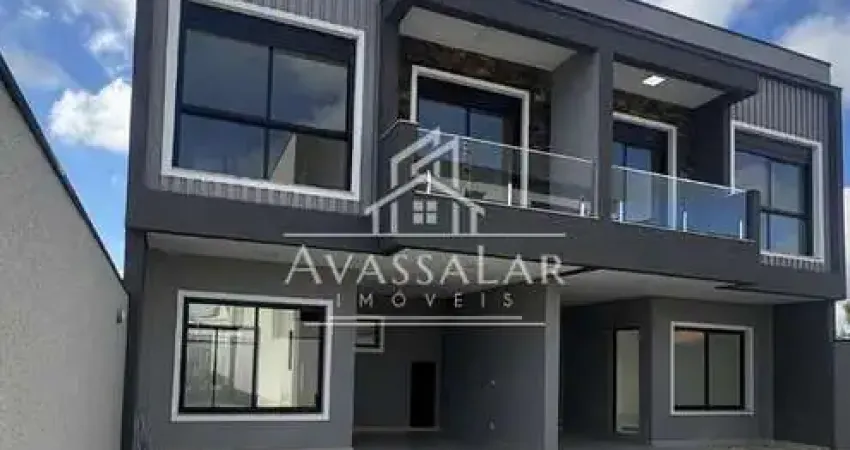 Sobrado com 3 dormitorios sendo 1 suite, vaga de garagem - bairro fanny ctba