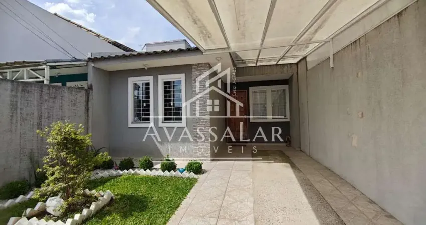 Casa à venda no bairro eucaliptos, 3 quartos, de frente para a rua,