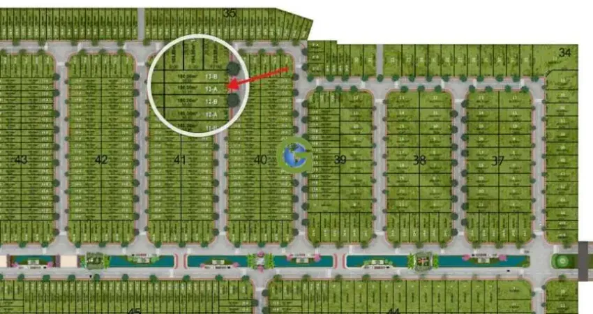 Terreno à venda no exclusivo Lot. Montenegro Marine, localizado no Deltaville!