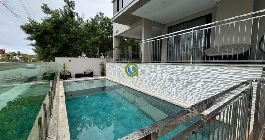 Apto na Praia de Palmas com Churrasqueira no terraço tipo uma casa - 146,49 M2 P